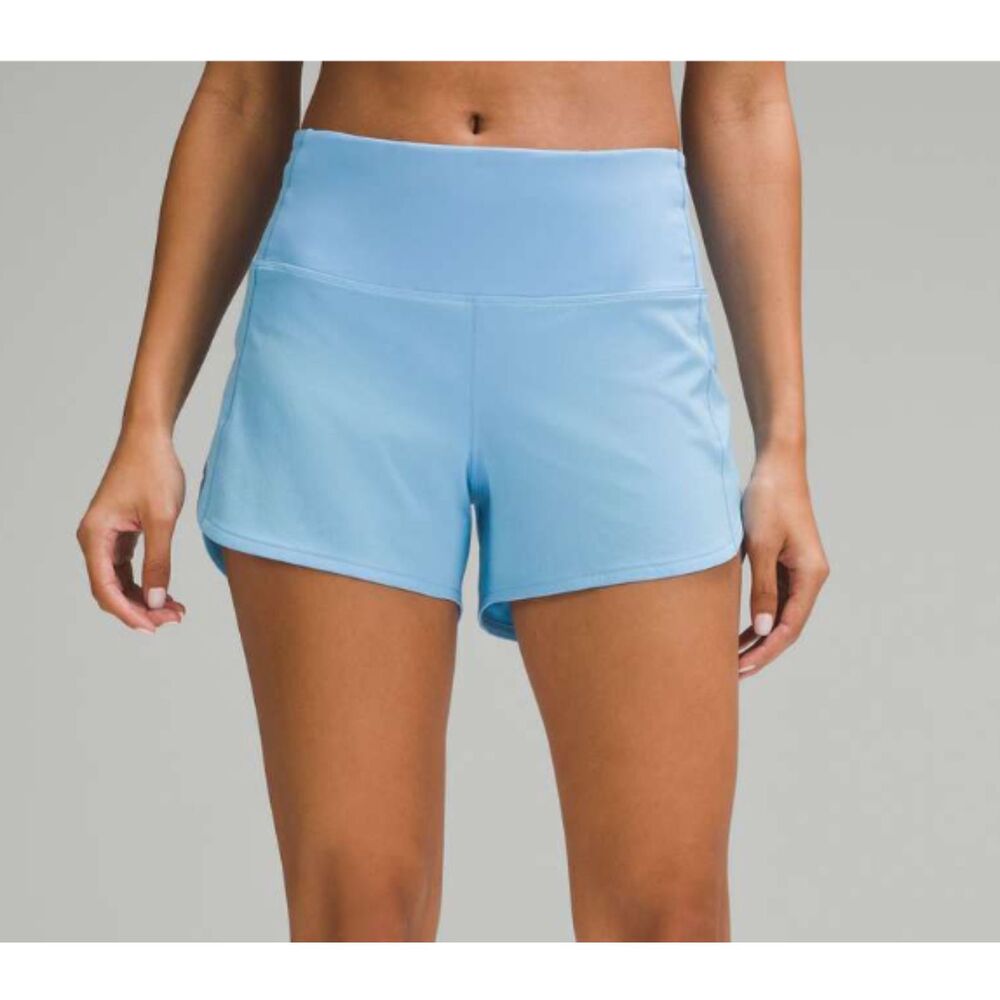 lululemon Speed Up High-Rise Short 4” Updated | aero blue | Sz S